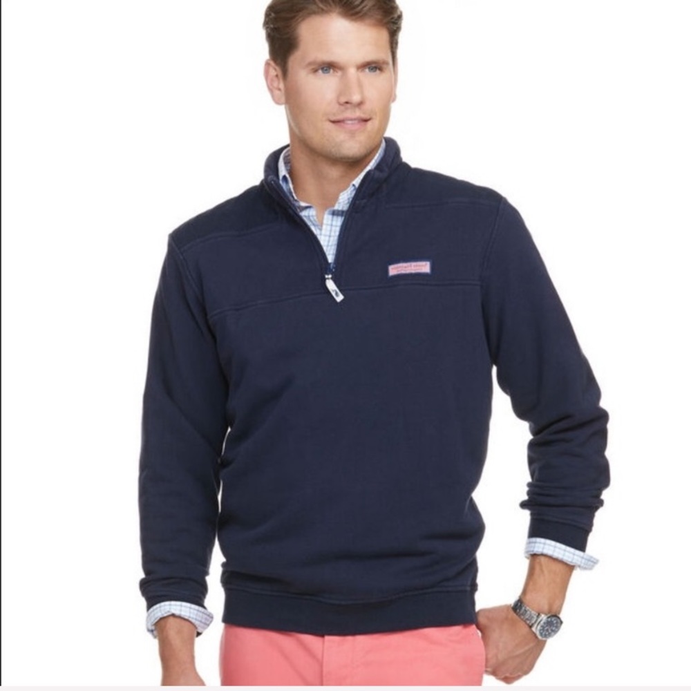 Vineyard Vines Men’s Shep Shirt Navy Blue - Picture 1 of 8